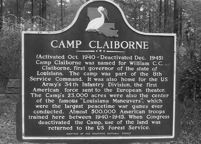 National Defenders of USA ... Camp Claiborne medal