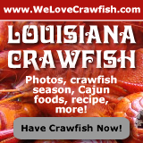 Louisiana crawfish photos, crawfish season, Cajun foods, recipes ... click to taste the crawfish now!